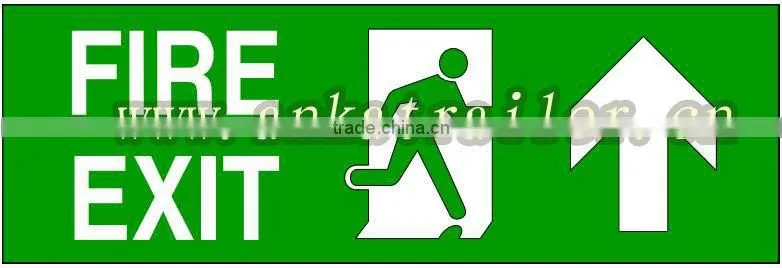 Fire Exit Safety Signs