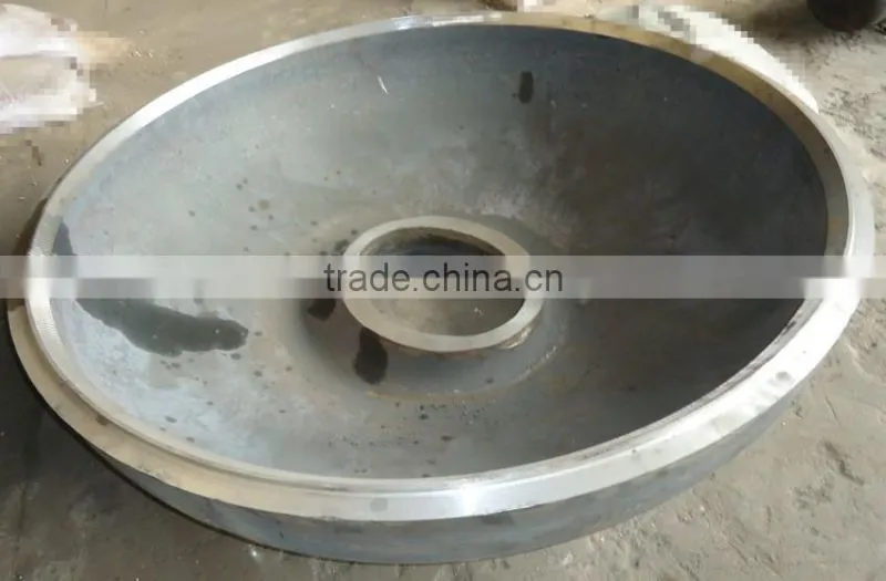 steel forged piercing head for pressure vessels