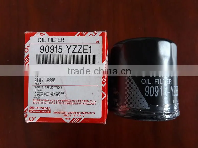 In stock!!!High quality of oil filter for Toyota 90915-YZZD4