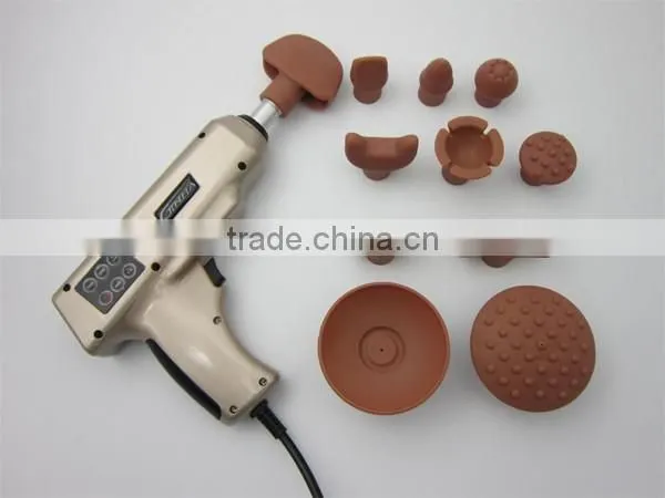 LCD screen display 9 massage heads chiropracter impulse gun BD-M009