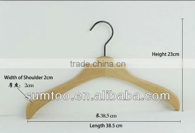SUMTOO 8020 VIP promotion dark grey hook cheap hangers wholesale for laides shirt