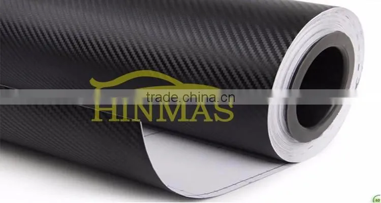 PVC car film Material water transfer 3d carbon fiber film vinyl wrap