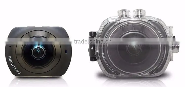 Big promotion AT-10 hidden camera 360 degree sports camera