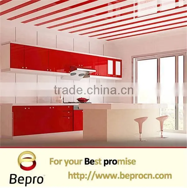 25cm/30cm PVC wall panels with groove, plastic roof panels