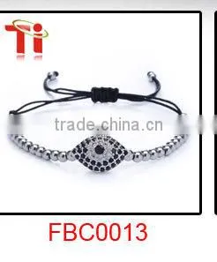 2016 New Mesh Magnetic Resin Material Stardust Bracelet Jewelry Black