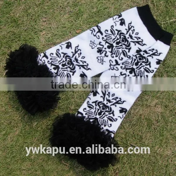 Hot sale fashion christmas baby leg warmers for baby