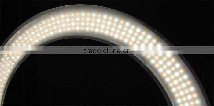 Bi color LED Ring Light Macro Photography with mirror Diva on Portrait Children photography