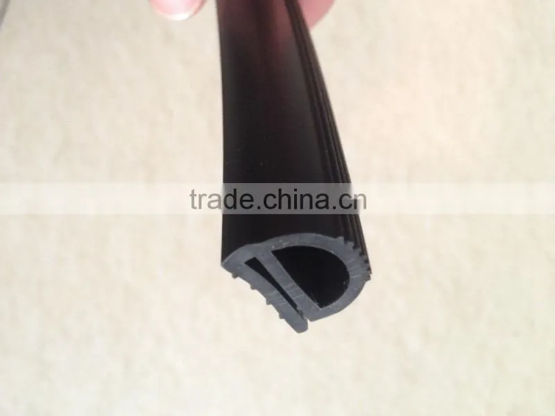 extruded neoprene rubber edge strips for car, mechanical,industy
