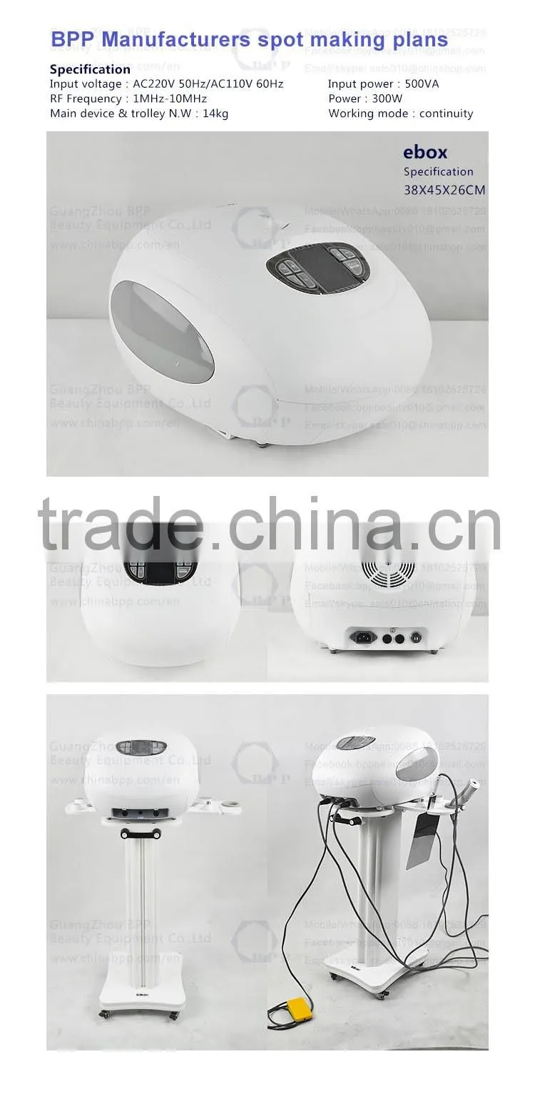 Beauty equipment rejuvenation & anti wrinkle radio frequency machine