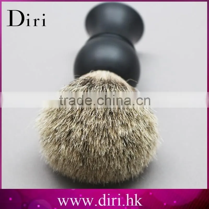 Best 100% PURE BADGER HAIR WET SHAVING BRUSH Plastic HANDLE Shave brush newest arrival