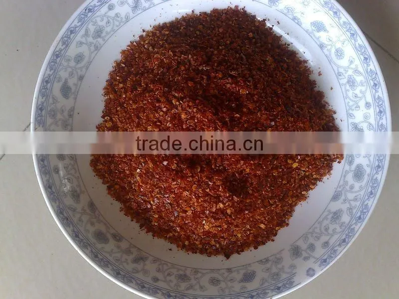 dried red chili crush,