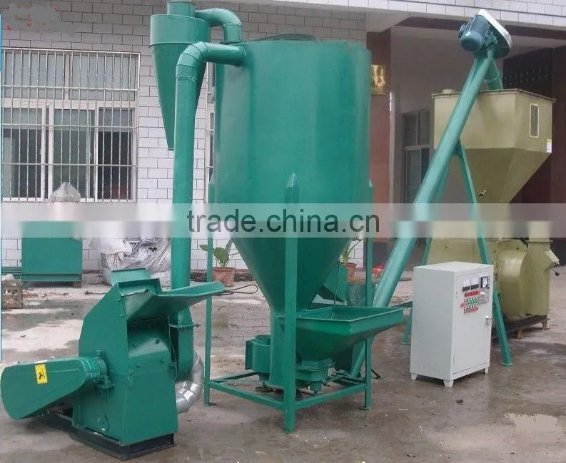 animal feed crusher and mixer/poultry feed process machine 0086-15238020698