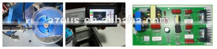 One welding head two rhinestones disc stone fixing machine