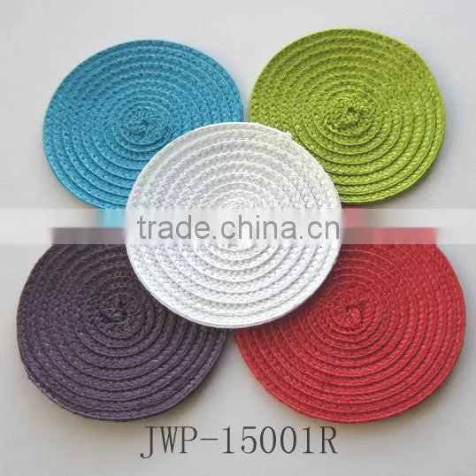 Lace PVC antislip cup coaster for promotional gifts