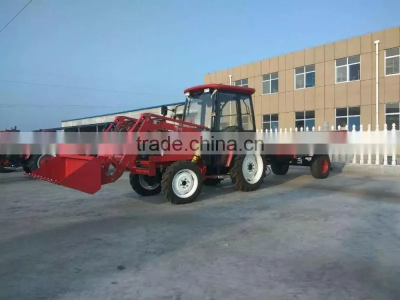 55HP cheap 4x4 tractor with cabin