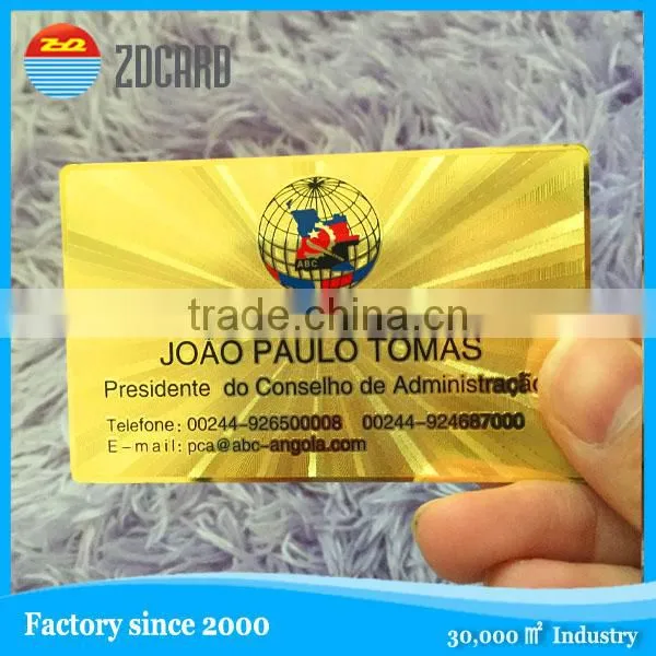 Hot selling perfect metal card with moderate price