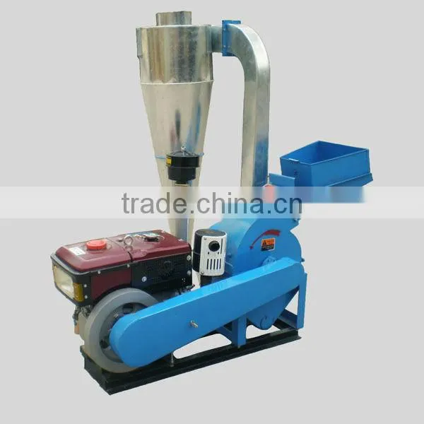 Capacity 100kg-2ton diese engine animal feed grinder mill