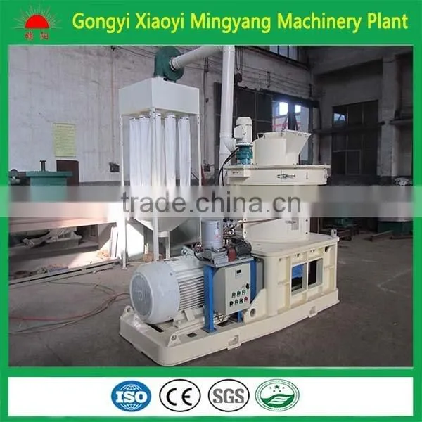Factory direct sell vertical ring die industrial wood pellet mill for fuel