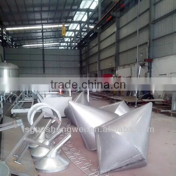 Drawing customized Stainless steel filtering pot