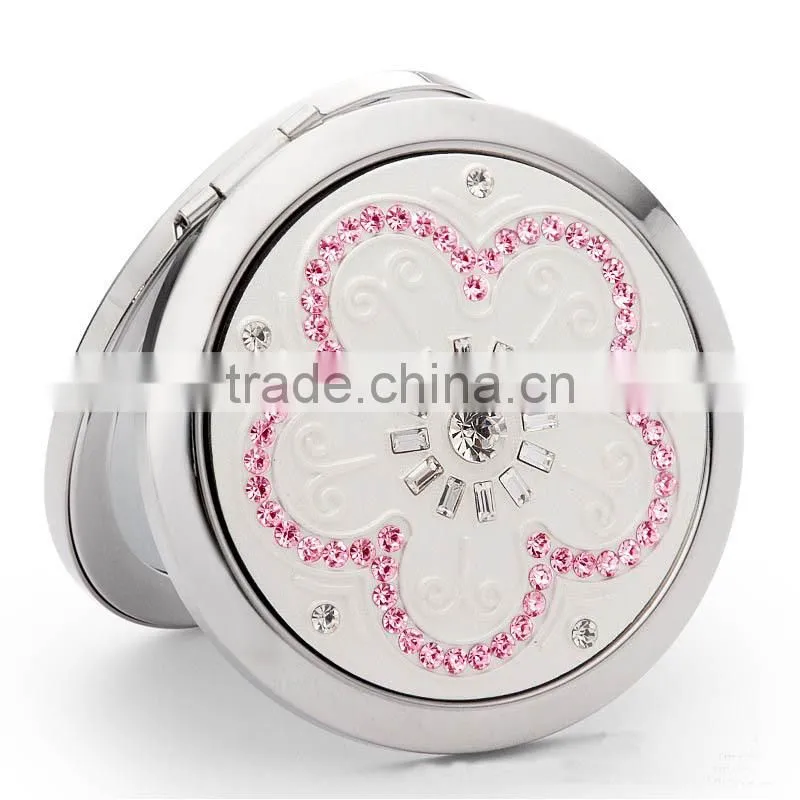 Fashion folding Makeup portable Valentines Gift Mirror