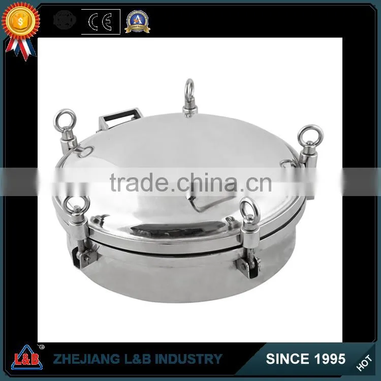 Stainless Steel Tank Parts circular type YAD pressure Manhole Covers