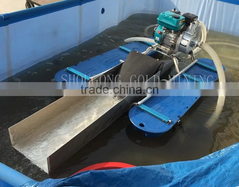Gold Dredging Mining Boat