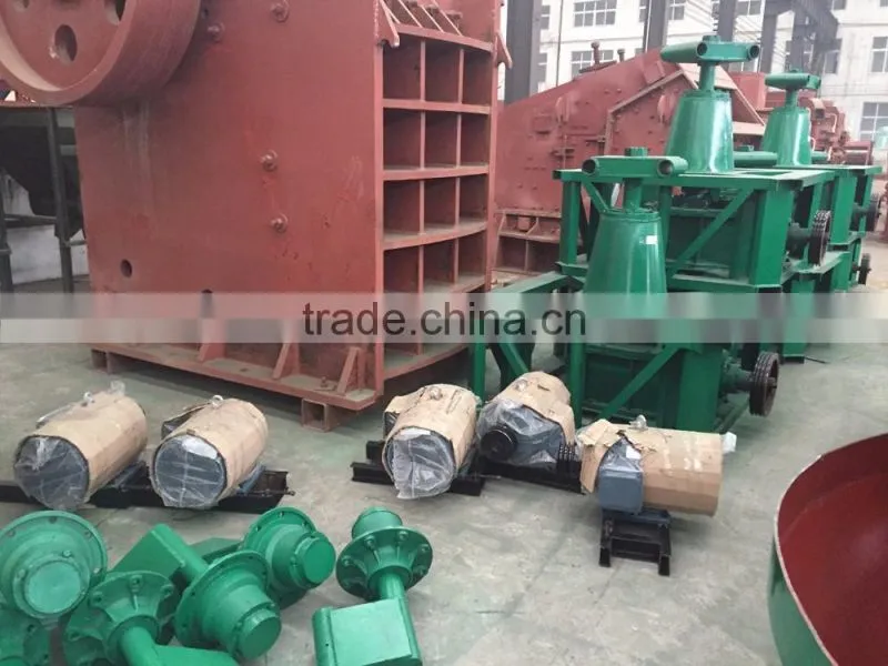 Good tungsten ore separator/wet pan mill/grinder