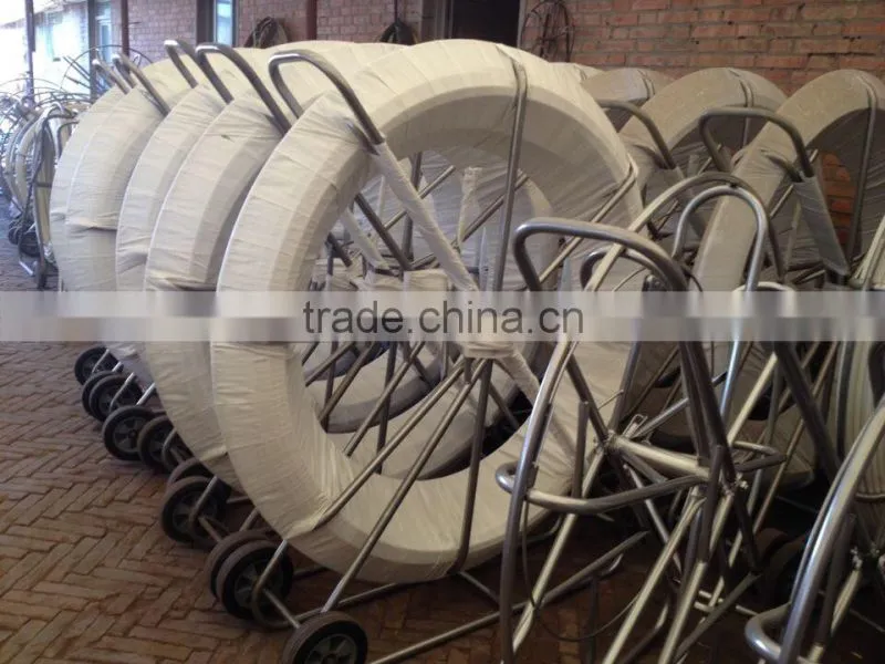 Fiberglass reinforced cable push rod/FRP cable laying tools
