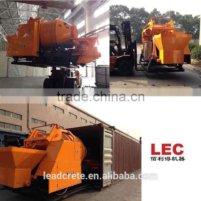 JBT30 P1 building machine mini concrete mixer with pump machine