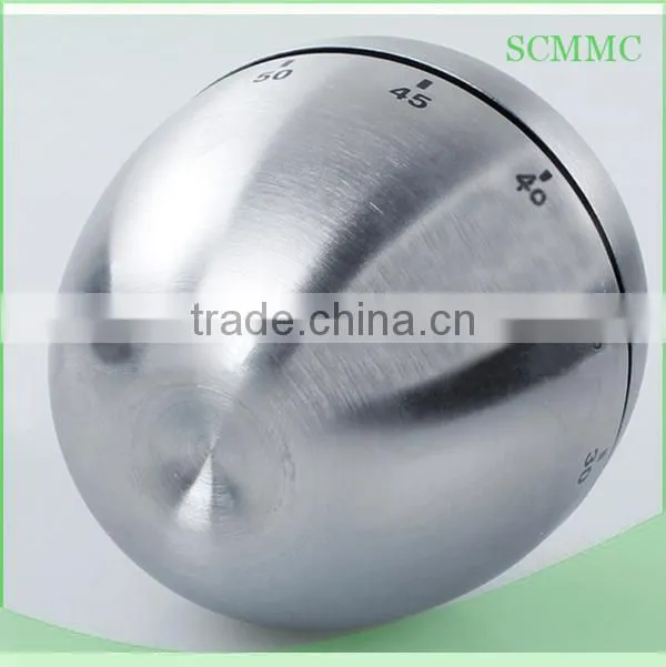 Low price custom wholesale stainles steel apple kitchen timer