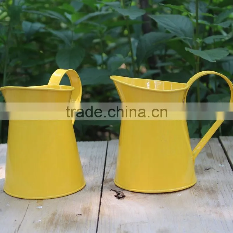 cheap custom 11cm watertight galvalnized metal outdoor decorative watering cans