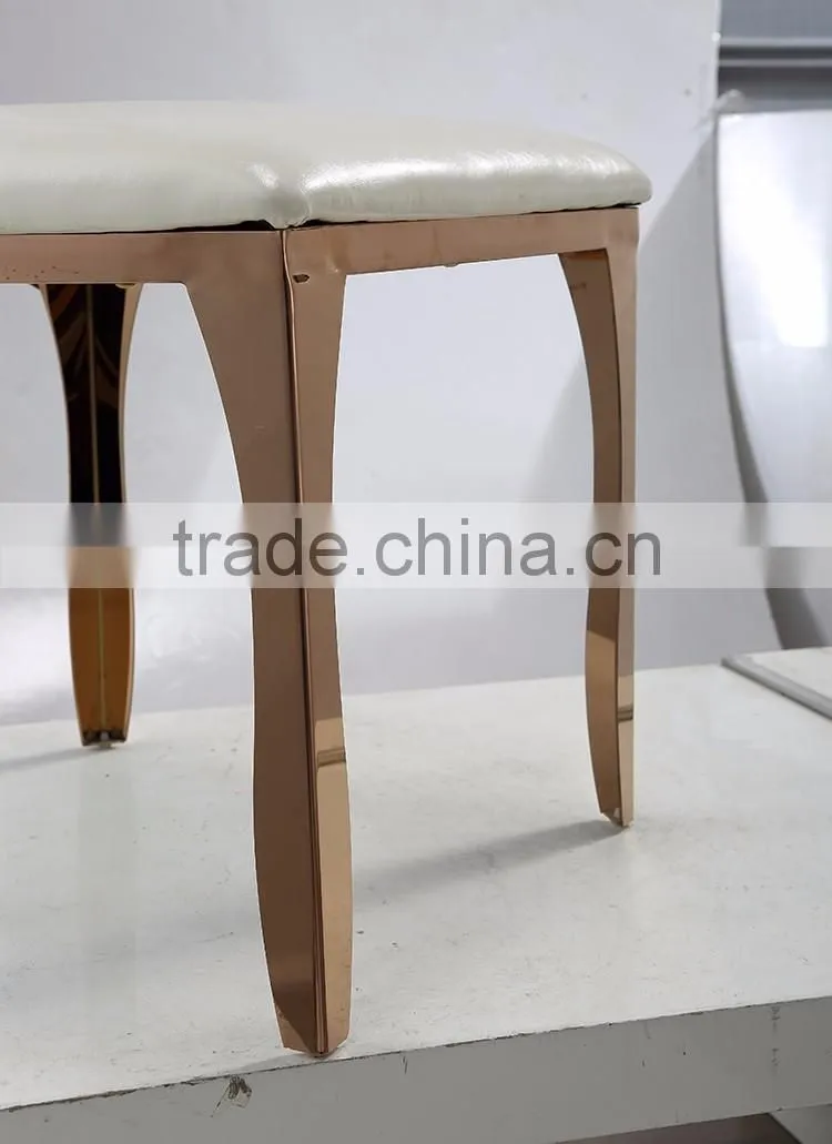 Modern Design cheap Stainless Steel Dining Chair for Wedding Furniture