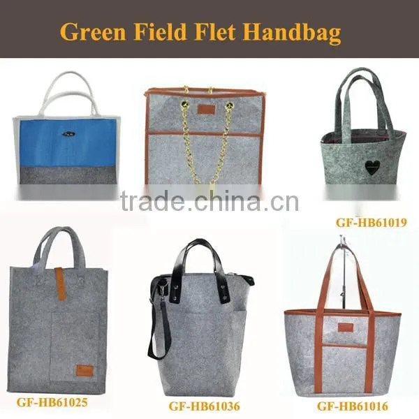 Promotion hot sale felt fabric shopping bag