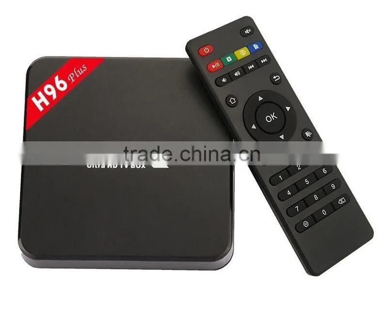 Smart TV Box Android 5.1 Amlogic 2GB+16GB H96 Plus Android TV Box Kodi Pre-installed Internet TV Box