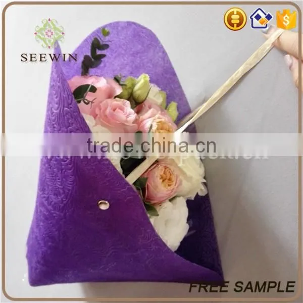 high density organza bags logo printed