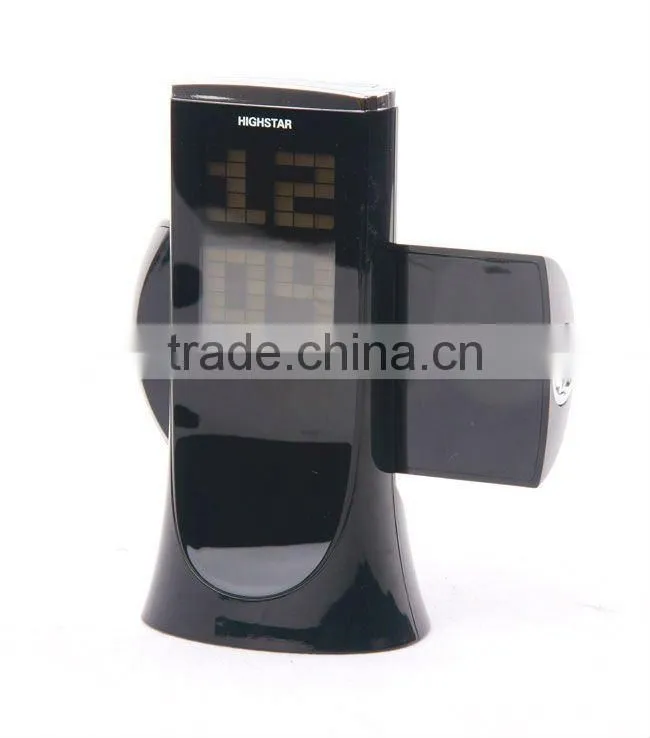 Creative fashion multifunction rotation clock