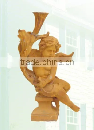 Interior decoration cast iron Sculpture head /human statue