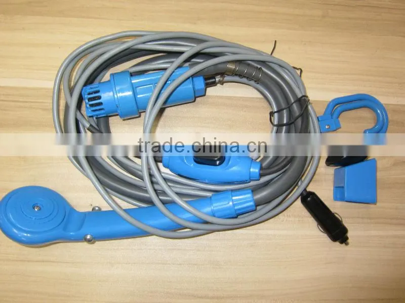 Hotsale Electric Trigger Sprayer Shower Set Outdoor camping shower
