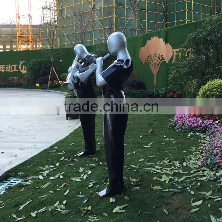 Fiberglass music character figure