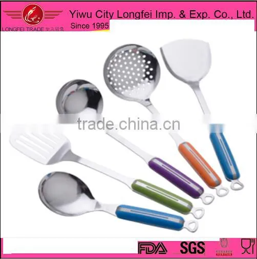 Stainless Steel Shovel Spoon With Platic Handle
