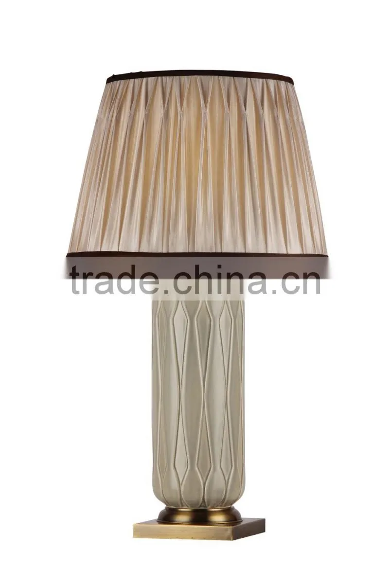 BISINI Antique Decorative Gilding Ceramic Desk Lamp