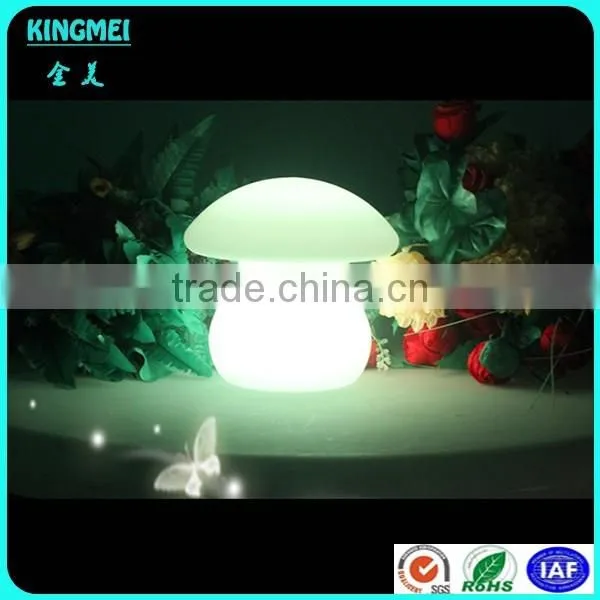 Hight rechargable battery operated wedding party night club bar glowing light up led portable candle table lamp