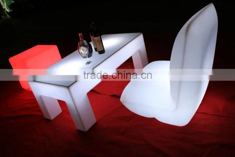 LED furniture Bar counter for sale LED bar table Cube table