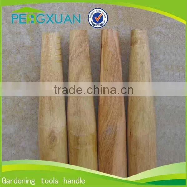 Chinese supplier Garden Tools Varnished Taper end handle hoe