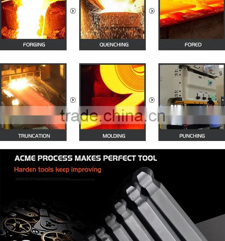Professional Hand Tool Long ball Hex Key Wrench