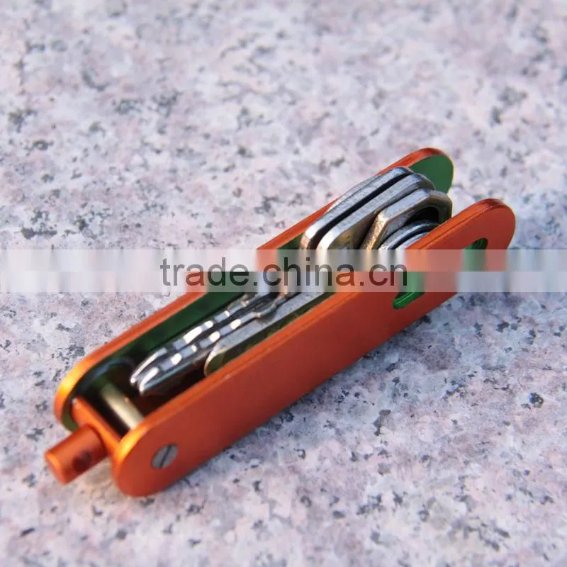 Key Holder Organizer Clip Folder Men Aluminum Keychain