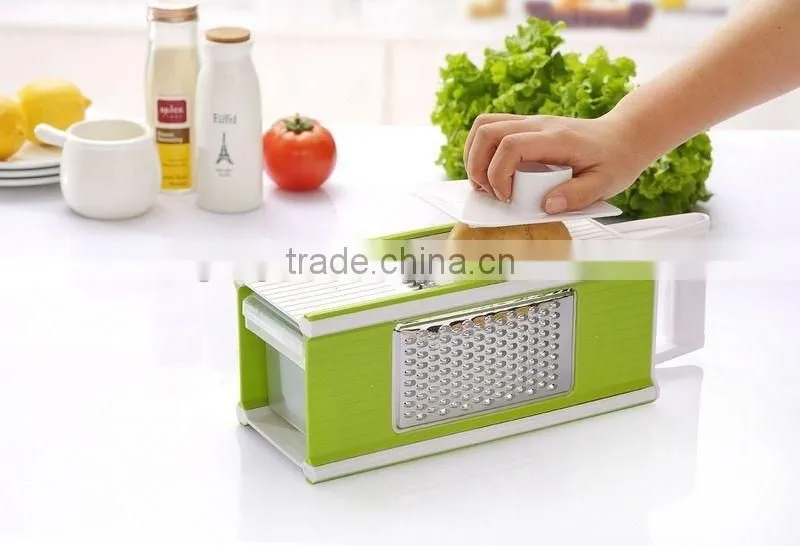 The Professional spiral Vegetables Slicer Grater Garlic chopper