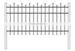 Aluminium Garden fence
