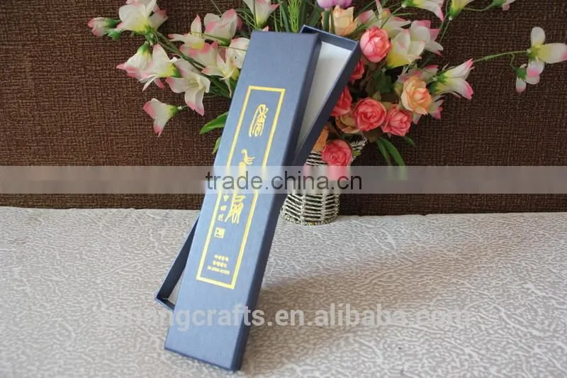Chinse bamboo hand fan gift box