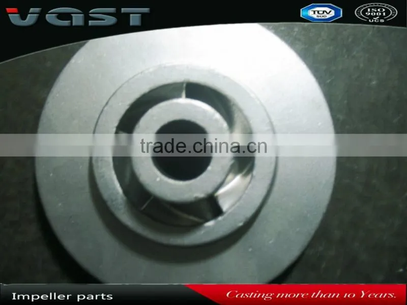 Pumps parts impeller /closed/centrifugal impellerr/carbon steel castings